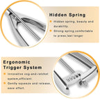 Cookie Scoop Set - Small/1 Tbsp, Medium/2 Tbsp, Large/3 Tbsp - Cookie Dough Scoop, Cookie Scoops for Baking Set of 3,18/8 Stainless Steel Melon Baller Scoops Ice Cream Scoop