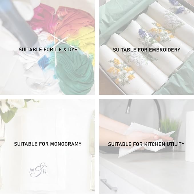 Kitchen Towels Dish Towels for Kitchen Tea Towels for Kitchen Bar Towels for Cloth Towels dishcloths - Solid 18"x28" Pack of 6 (Assorted (1), Pack of 6)