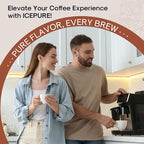 ICEPURE Coffee Machine Water Filter Compatible with Breville BWF100, Replacement for Breville Espresso Machine Filter, BWF100NA BES980XL BES920XL BES900XL BES860XL BES870XL, 12PACK