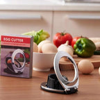 Egg Slicer, BIBURY Egg Slicer for Hard Boiled Eggs, Heavy Duty Egg Cutter for Egg Strawberry Mushroom Soft Fruit, Stainless Steel Wire with 3 Slicing Styles, Easy to Clean