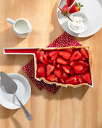 Oklahoma Shaped Baking Dish Serving Platter or Decorative Tray Charming Porcelain Bakeware Oven Microwave and Dishwasher Safe