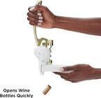 Rabbit Wine Lever Corkscrew Wine Opener With Built In Foil Cutter