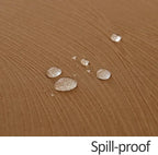 maxmill Harvest Swirl Design Table Cloth Waterproof Wrinkle Resistance Heavy Weight Soft Tablecloth for Fall Harvest Thanksgiving Dinning Tabletop Decoration Square 70 x 70 Inch, Fall Leaf