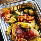 Green Direct Disposable Aluminum Steam Table Foil Pans No Lids For Cooking, Baking, 10 Pack