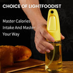 Oil Sprayer for Cooking, Olive Oil Sprayer Mister, Olive Oil Spray Bottle for Cooking, Salads, BBQs and More (Yellow)