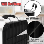 Vayepro Stove Top Flat Griddle, 17 Inch 2 Burner Griddle Pan for Stove Top Grill, Aluminum Pancake pan, Non-Stick Charcoal Grill For Outdoor/Camping