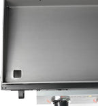 Razor Griddle GGT2130M 25 Inch Outdoor 2 Burner Portable LP Propane Gas Grill Griddle with 318 Square Inch for BBQ Cooking and Frying, Black (Steel)