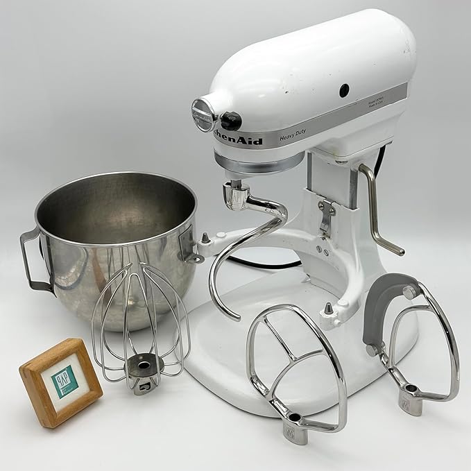 Durable Spiral Dough Hook - Compatible with KitchenAid Heavy Duty Series 5 Qt Bowl-Lift Stand Mixers（K4, K5, K5A, K5SS, KSM5, KDM5, KPM5, KP50, KSM50, KPM50, KSM450, KSM500, KPD162, KSMC50, PRO 500）