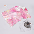 Pink Marble Kitchen Dish Towels and Dishcloths Sets of 2 Abstract Modern Dish Cloths Set, Absorbent Tea Towels Hand Towels for Kitchen Bathroom Bar Decor,Housewarming Gifts for Women