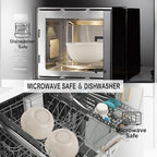 PYRMONT Wheat Straw Bowls 26 OZ Plastic Bowls Reusable, Unbreakable Soup Bowls, Bowl Set of 8, Cereal Bowl, Small Bowls for Kitchen, Dishwasher & Microwave Safe Bowls, BPA-Free (Beige)