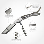 Wino Wine Key! - Professional Sommelier's Corkscrew Wine Opener
