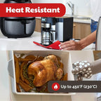3 Pack Heat Resistant Mats for Countertop – Heat Pad Protector & Appliance Sliders for Kitchen – Cut to fit, Compatible with Ninja, Cuisinart, KitchenAid, Keurig & More