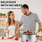 20 Count Slow Cooker Liners, 14"x22", Fits 3-8 Quarts, Disposable Pot Liners Compatible with Crockpot, Oval Large Size, BPA-Free Cooking Bags, Kitchen Accessories, Cook with Ease