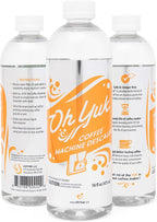 Oh Yuk Coffee Machine Descaler - Cleaning and Descaling Solution Universally Compatible for All Brands and Machine Types: Breville, Delonghi, Nespresso, Keurig - 16 oz (1)