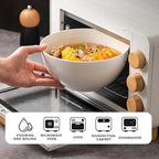 Serving Bowls, Large Salad Bowls, 9 Inch White Serving Bowl for Salad, Soup, Side Dishes, Pasta, Large Ceramic Bowl Set for Entertaining, Dinner Parties, Set of 2 (9 inch, set of 2)