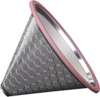 Compatible for Hario V60 & Chemex Pour Over Coffee Filters -MISETTO Reusable Stainless Steel - Best Coffee Maker and Bar Accessories