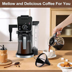 KEEPOW Reusable Cone Coffee Filters #4 (1-pack), 8-12 Cup Gold Permanent Coffee Filter for Cuisinart/Ninja Dual Brew Pro CFP301/ Hamilton Beach, Size 04 Pour Over Coffee-maker (gold*1)