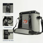 Magnetic Backpack Cooler Bag, Cold Retention Soft Coolers 30 Can Insulated Soft Sided Cooler with Waterproof Bag