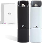 Automatic Salt and Pepper Grinder Set - Rechargeable Electric Salt and Pepper Shakers with Adjustable Coarseness, LED Light, One-Handed Use, Gravity Salt Grinder and Electric Pepper Mill