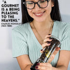 YUPANQUI Organic Black Pepper Grinder Manual Pepper Grinder 3.5oz Award-Winning Gourmet Peppercorns Peppermill BLACK IMPERIAL, Best Black Peppercorn Grinder for Kitchen