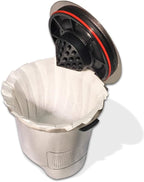Universal Optional Paper Filters for Refillable K-cups for Keurig Brewers, 300 Count