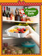 40 Pack Disposable Aluminum Pans Combo Set - 20 Large 9x13 Aluminum Foil Pans Half Size & 20 Small 8x8 Tin Foil Baking Pans, Tin Trays Containers for Meal Prep, Food Cooking, Roasting, Heating