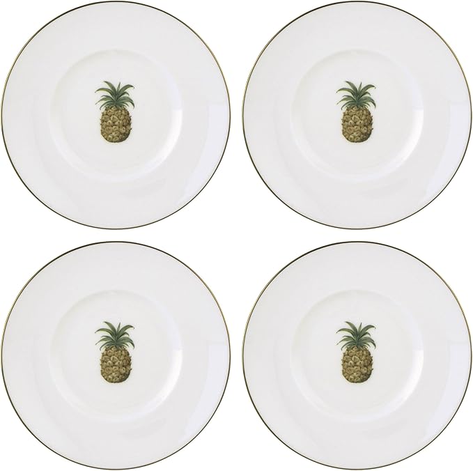 Lenox 897296 British Colonial Bamboo Dessert Plates, Set of 4
