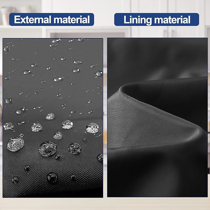 Coffee Maker Dust Cover for Ninja Pod & Grounds Specialty Single-Serve Coffee Maker PB051/PB051GB/PB051SG/PB051ST, Heavy Duty Waterproof Coffee Machine Protective Cover Case (Black)