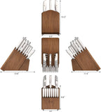 Cangshan L1 Series 23-Piece Classic Knife Block Set, Forged German Steel, 1027549