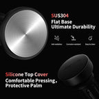 MHW-3BOMBER Espresso Tamper, 58mm-Spring-Loaded Coffee Tamper with Sound Feedback, Barista 58mm Tamper for Breville, Tamper for Espresso Machine, Flat Base YU Series, T6162F-OS