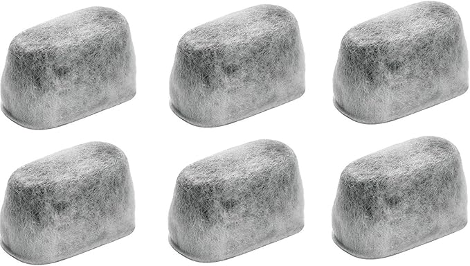 Nispira Replacement KCM11WF Charcoal Water Filter Pod, 6 Pack, Fits KitchenAid Coffee Makers