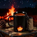 Fondue Pot Set Chocolate Melting Cup for Cheese Candy Chocolate Fondue Mug Candy Hot Pot for Wedding Dinner