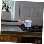 GANAZONO Multi-function Saucepan Food Cooking Pot for Milk Heating Saucepan Extended Handle