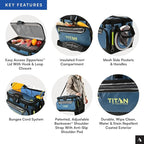 Titan by Arctic Zone 30 Can Zipperless Soft Cooler with HardBody Liner