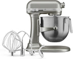 KitchenAid KSM8990CU 8-Quart Commercial Countertop Mixer, 10-Speed, Gear-Driven, Contour Silver