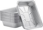 Disposable Aluminum Foil Pan, Family Size Baking Container, Deep Rectangular,9×13 Half Size,Tin Pans for Roasting,Catering,Picnic or Holiday needs (30 Pack)