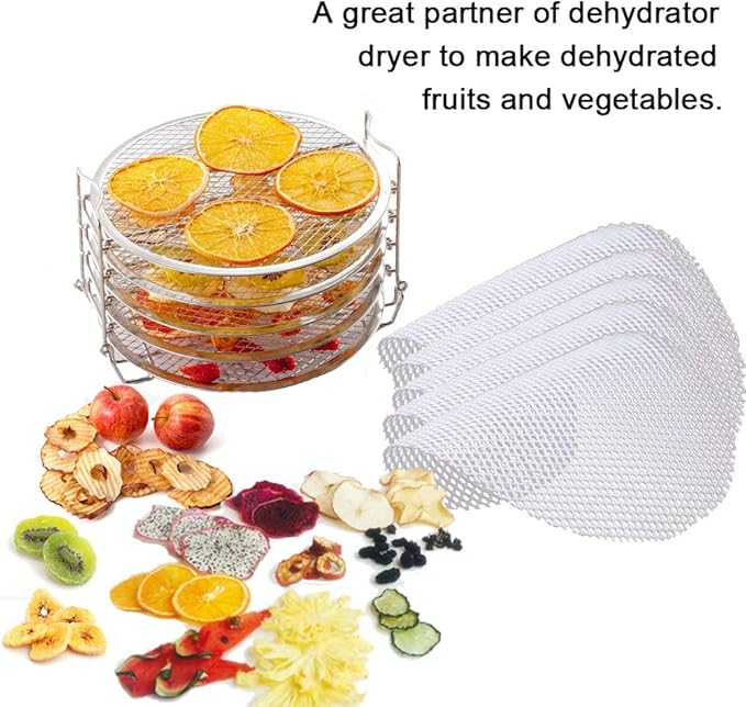 LadayPoa 10Pcs 11 inch Reusable Round Silicone Steamer Liners Non-stick Silicone Steamer Mesh Mat Pad Dim Sum Mesh for Home Kitchen or Restaurant