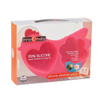 Innobaby Din Din Smart Silicone Chicken Steamer with Lid for Children, Pink