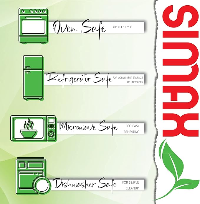 SIMAX Clear Glass Fluted Bundt Cake Pan | Heat, Cold, and Shock Proof, 2.1 Quart (8.4 Cups), Made in Europe, Great for Ring Cakes, Puddings, Desserts, Monkey Bread, and More, Dishwasher Safe