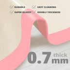 Silicone Baking Mat Set of 3, Silicone Baking Mats Cookie Sheet, Non-Stick Mats for Baking, Easy Clean & Reusable Oven Baking Sheet for Making Macaroons, Cookies (Pink)