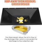 99250 Grease Tray for Weber Genesis 1000/2000/3000, Genesis Silver B/C&Gold B/C, Drip Pan Tray Replace for Weber Spirit E-310 E-320 SP-320 Series (2007-2012), Platinum B/C(2005 and Newer)