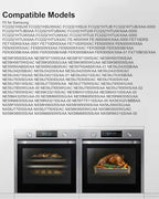 Range Oven Door Switch Replacement with Plunger Replace DG34-00006A AP4336958 PS2469506 Fit for Samsung Range Oven Microwave FCQ321HSUW FCQ321HSUWXAC FCQ321HSUX