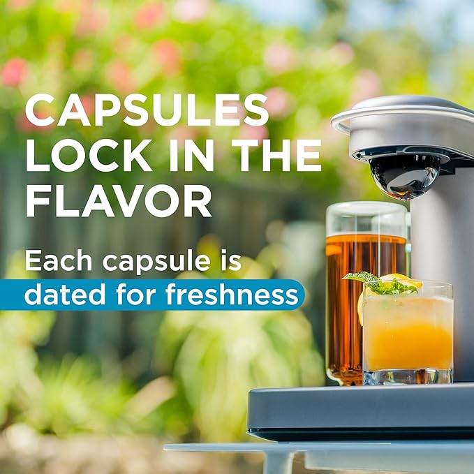 Bartesian 16-Pack Old Fashioned Mixer Capsules for Cocktail Machine – Home Bar Mixology Cocktails Mix Pod Capsule Set To Use With the Bartesian Cocktail Drink Maker Machine