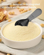 Coffee Scoop 30ml 2PCS, 2 Tablespoon Measuring Spoons, Ergonomics Design Coffee Scooper Stainless Steel Manufacture，Coffee Scoop for Ground Coffee Protein Powder Sugar Cereal (Black, 2 tbsp-30ml)