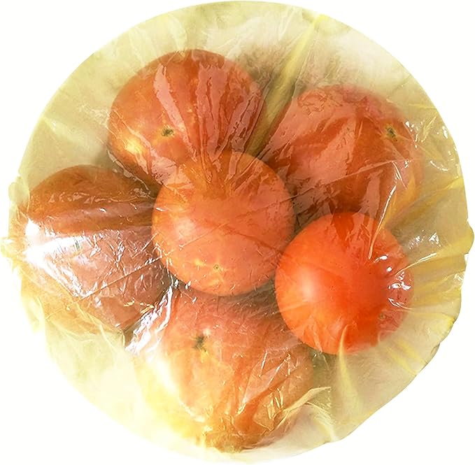 TCOTBE 60 Reusable Elastic Food Bowl Storage Covers,Variety of 3 translucent stretchable sizes and Colorful Dish Plate Covers,Alternative to foil, plastic wrap,BPA Free