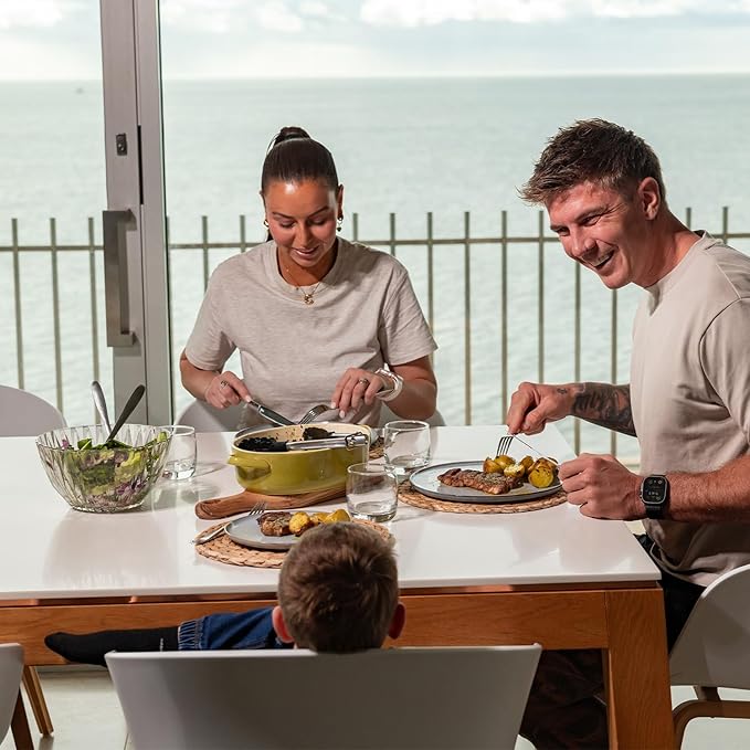 TrendPlain 16oz/470ml Glass Olive Oil Sprayer for Cooking - 2 in 1 Olive Oil Dispenser for Kitchen Gadgets, Air Fryer, Salad, and BBQ - Navy