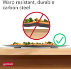 GoodCook AirPerfect Nonstick 16” Pizza Pan – Pizza Tray for Oven, Perforated Round Pizza Pan, Carbon Steel Baking Pan, Homemade, Frozen & Leftover Slices