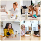 Silicone Boot for Stanley, Cup Bottom Protector Sleeve Accessories for Stanley Quencher H2.0 FlowState Tumbler 40oz / Adventure Quencher Tumbler 40oz (Cream)