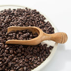 Wooden Scoops for Canisters 2PCS Wooden Flour Scoop for Jars Acacia Wood Scoop Coffee Scoops for Ground Coffee 4.9″Med-size Measuring Spoons Kitchen Scooper for Bath Salt & Laundry Multi-Purpose