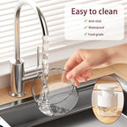 Cherry Pitter Multiple, Push Type Cherry Corer Multiple, Kitchen Cherry Jam 7 Holes Multi Pitter Tool, 7-in-1 Cherry Seed Remover Quick Portable Cherry Pitting Tool (White)